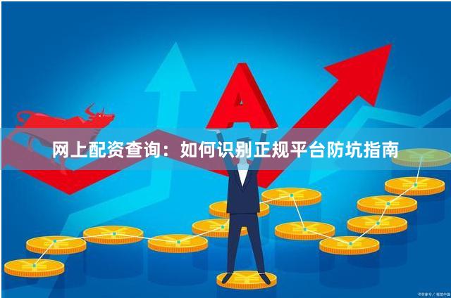 网上配资查询：如何识别正规平台防坑指南